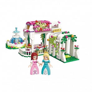 Конструктор - Сад принцессы с фигурками, 261 деталь (Enlighten Brick, BRICK2602 (18))